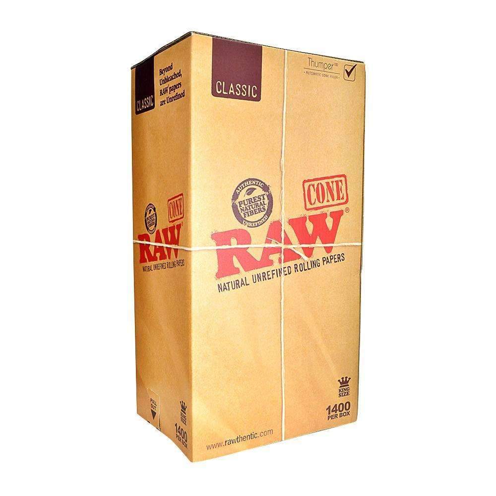 Raw Classic Cones King Size 1400pk image 0