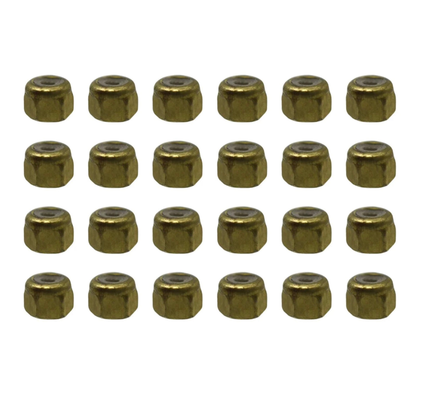Nylon Insert Lock Nuts 24pk image 2