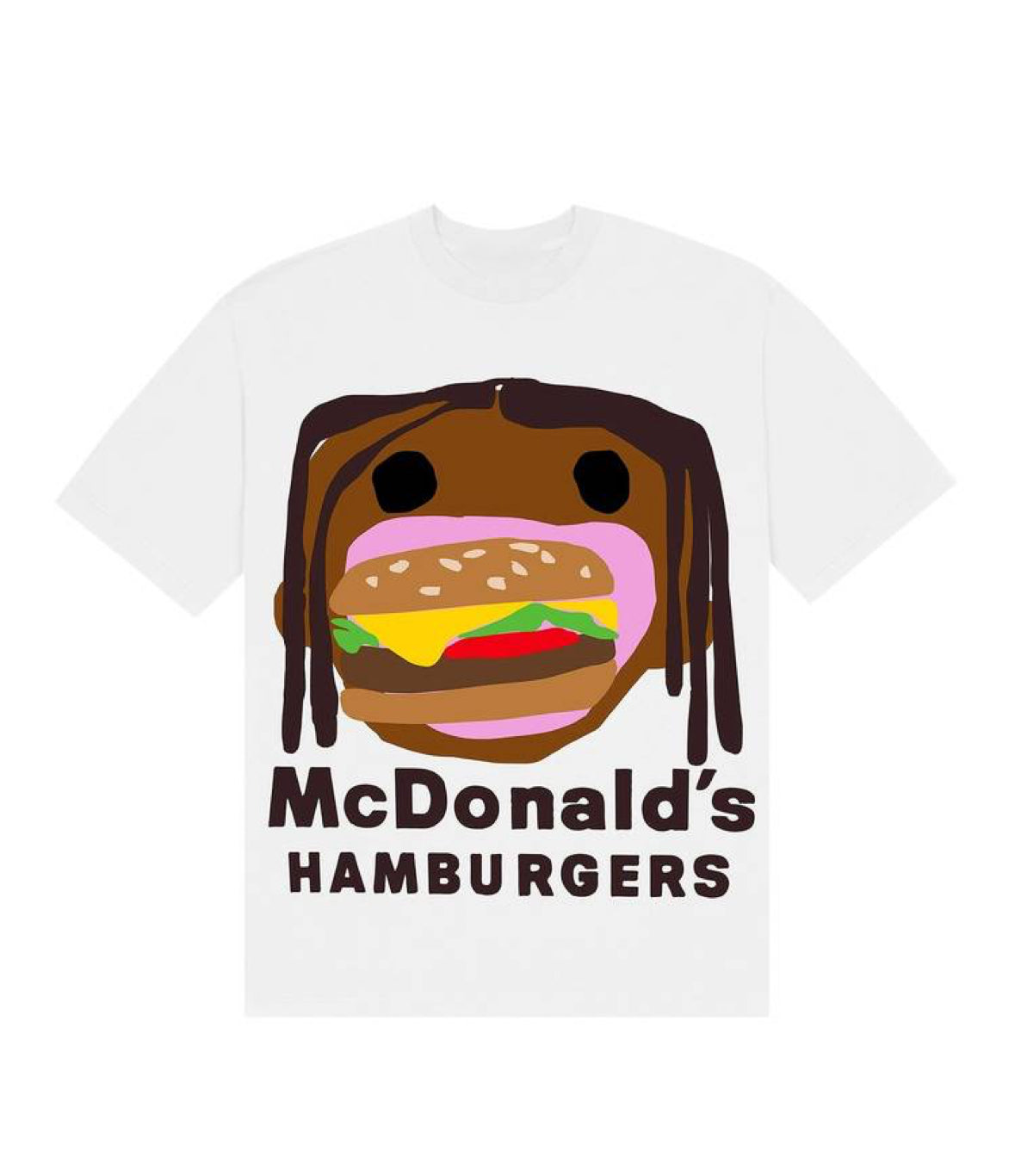 Cactus Jack T-shirt McDonald’s Hamburger image 4