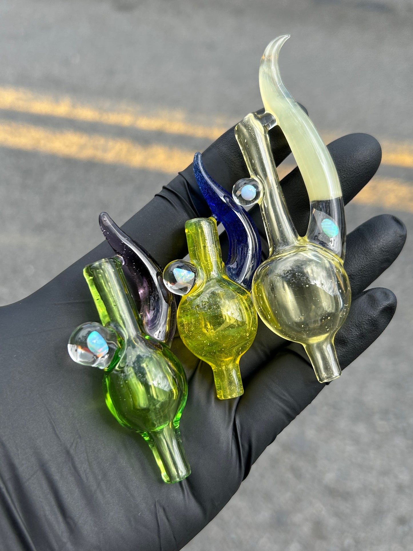 @cerrato.glass 25mm Bubble Caps image 0
