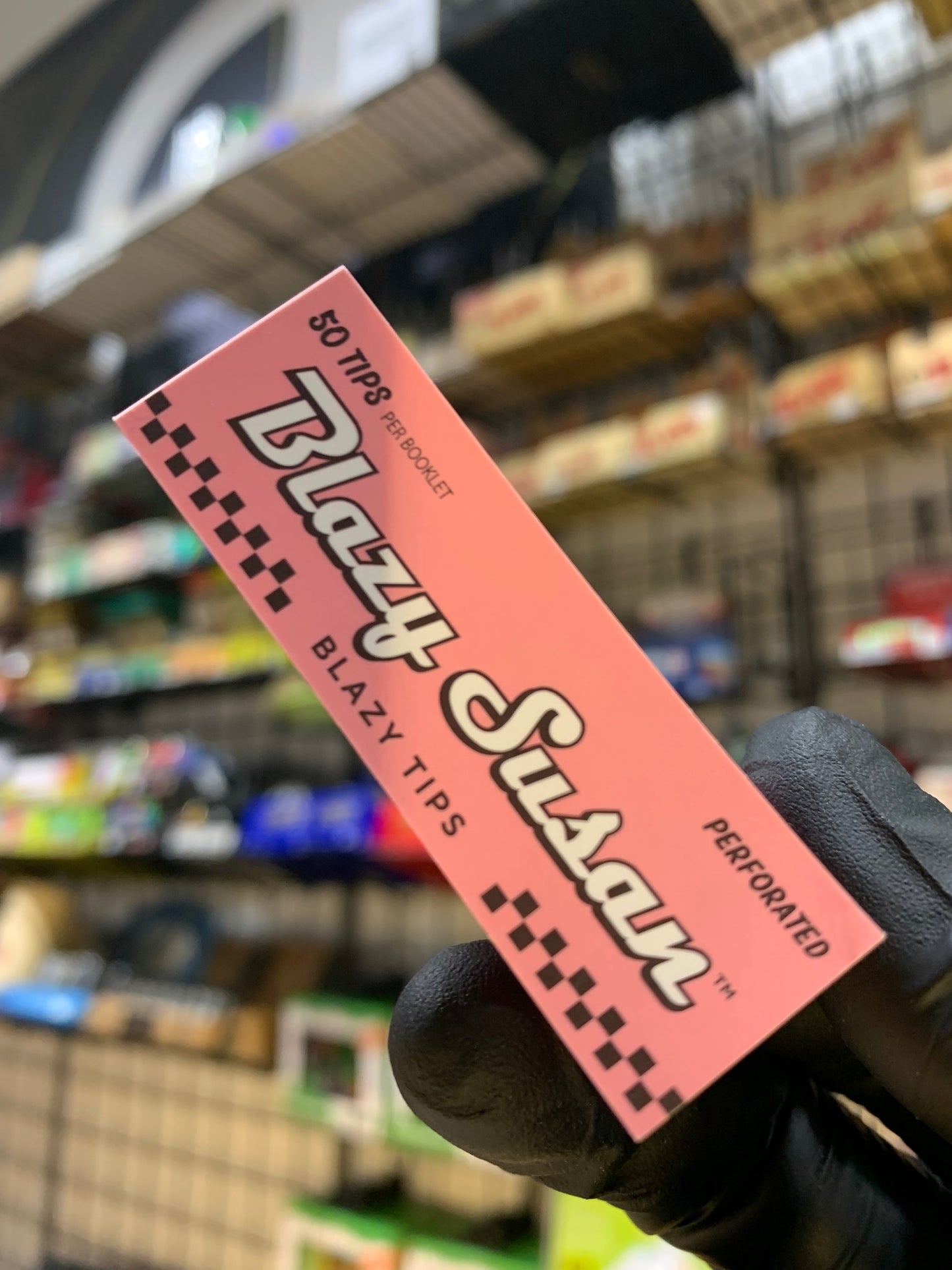Blazy Susan Pink Tips image 0