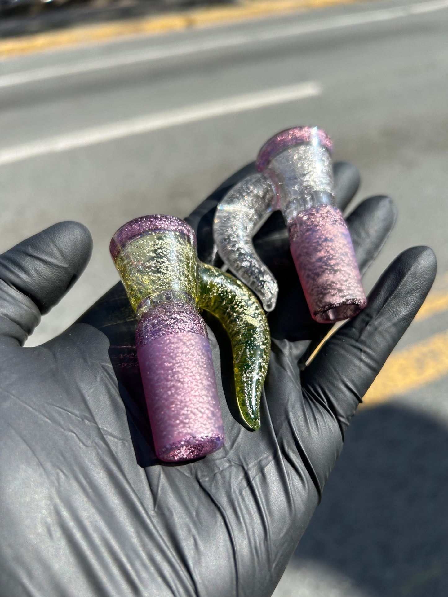 @MelitzArtGlass 24k Hollywood Tech Slide image 1