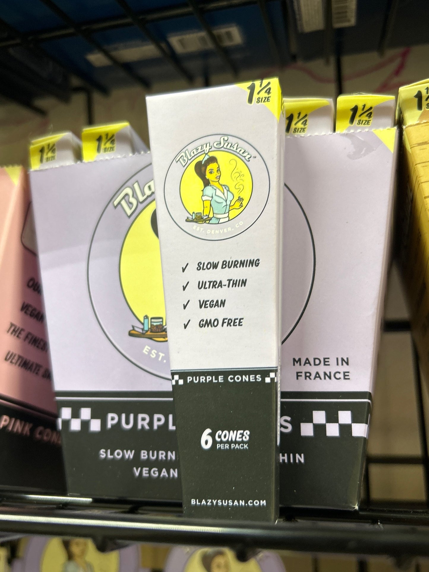 Blazy Susan Purple Cones 1 1/4 6pk image 0