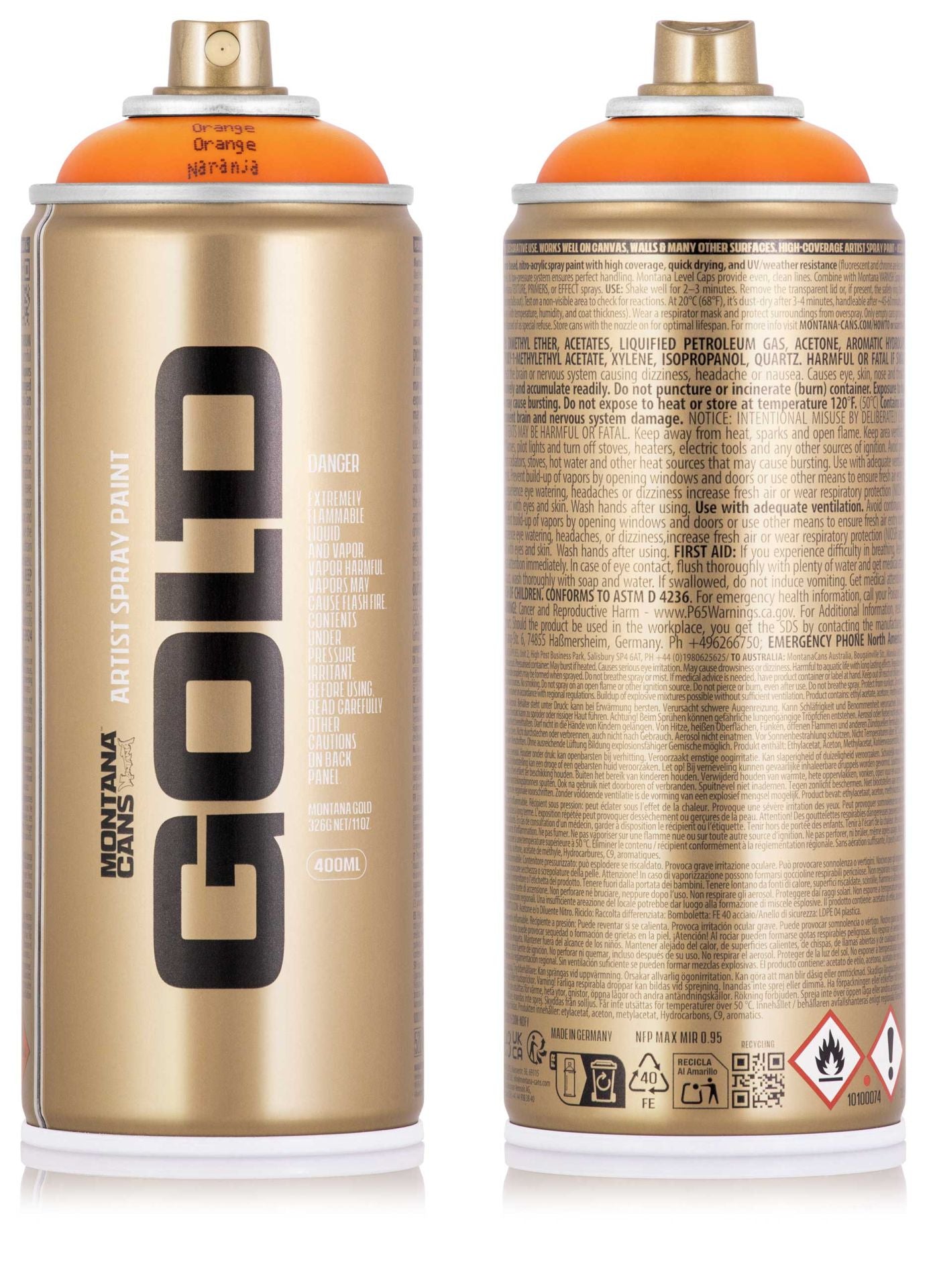 Montana Colors Gold 400ml Spray