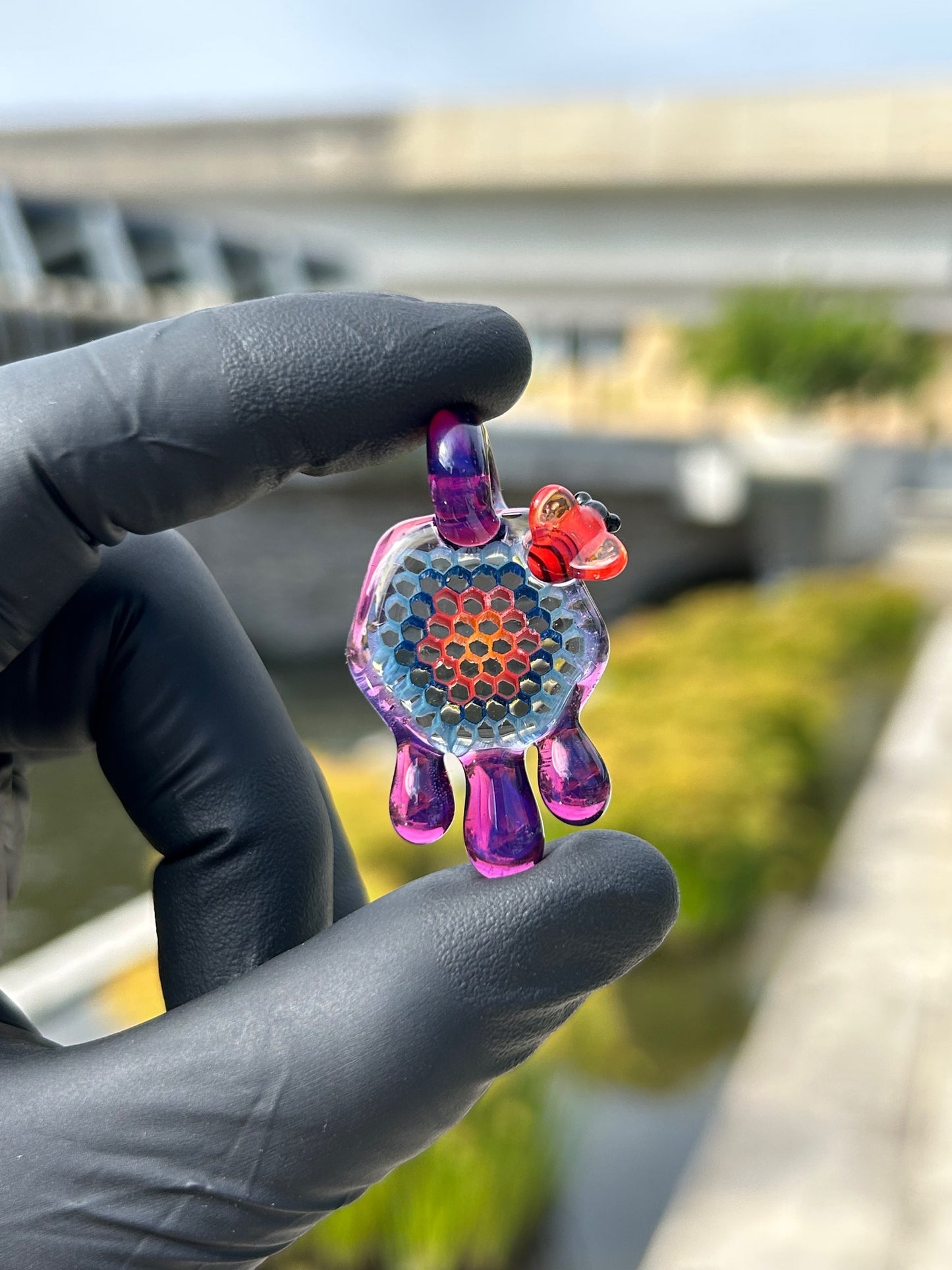 @JoepGlass Color Hive Pendant image 3