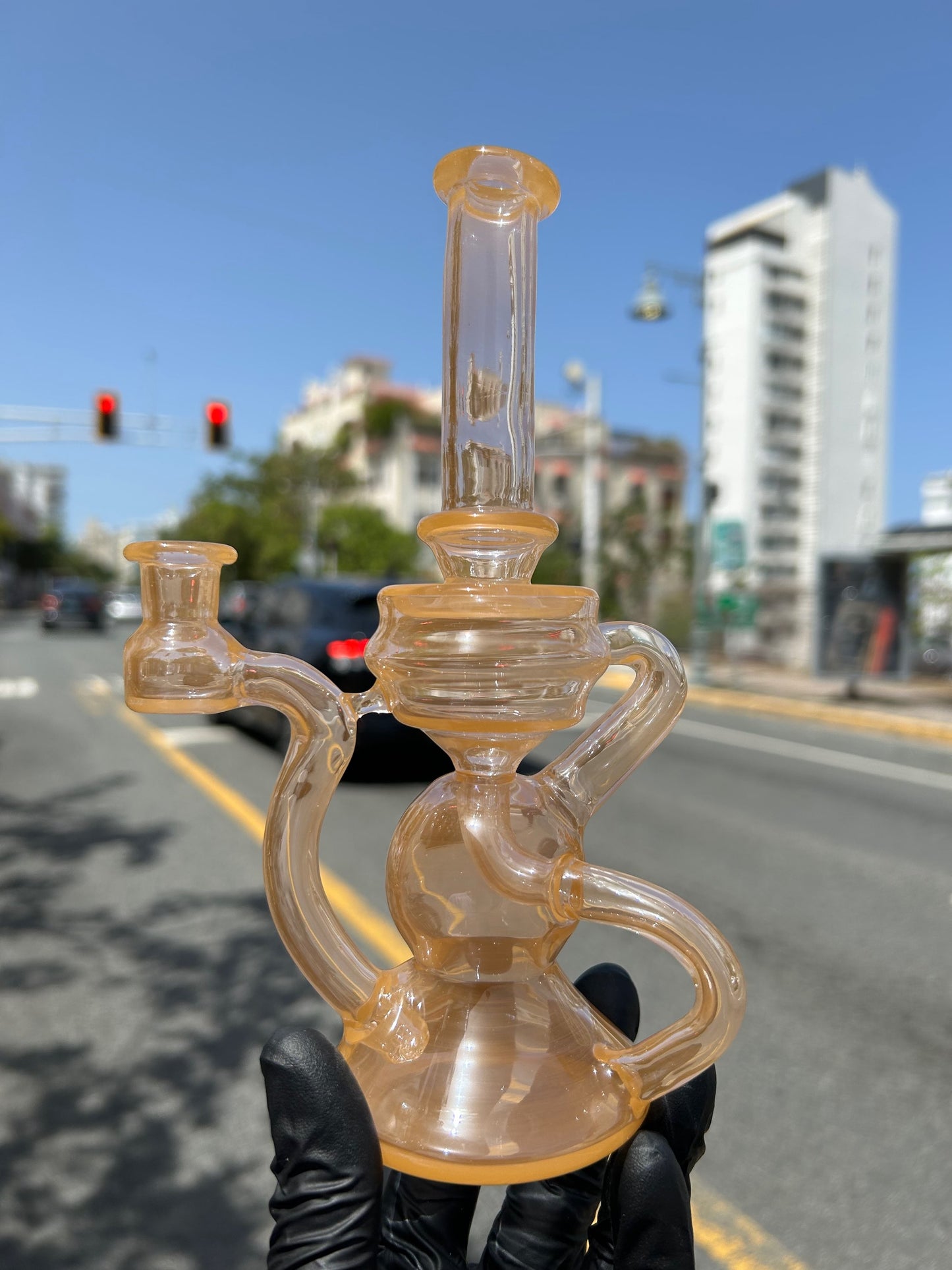 @Dallas.Glass Peach Klein Recycler image 2