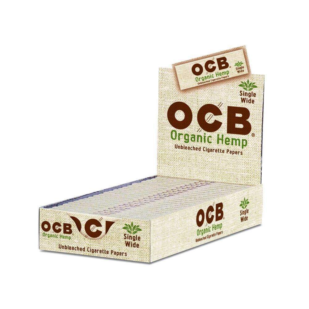 OCB Single Wide Hemp Papers image 0