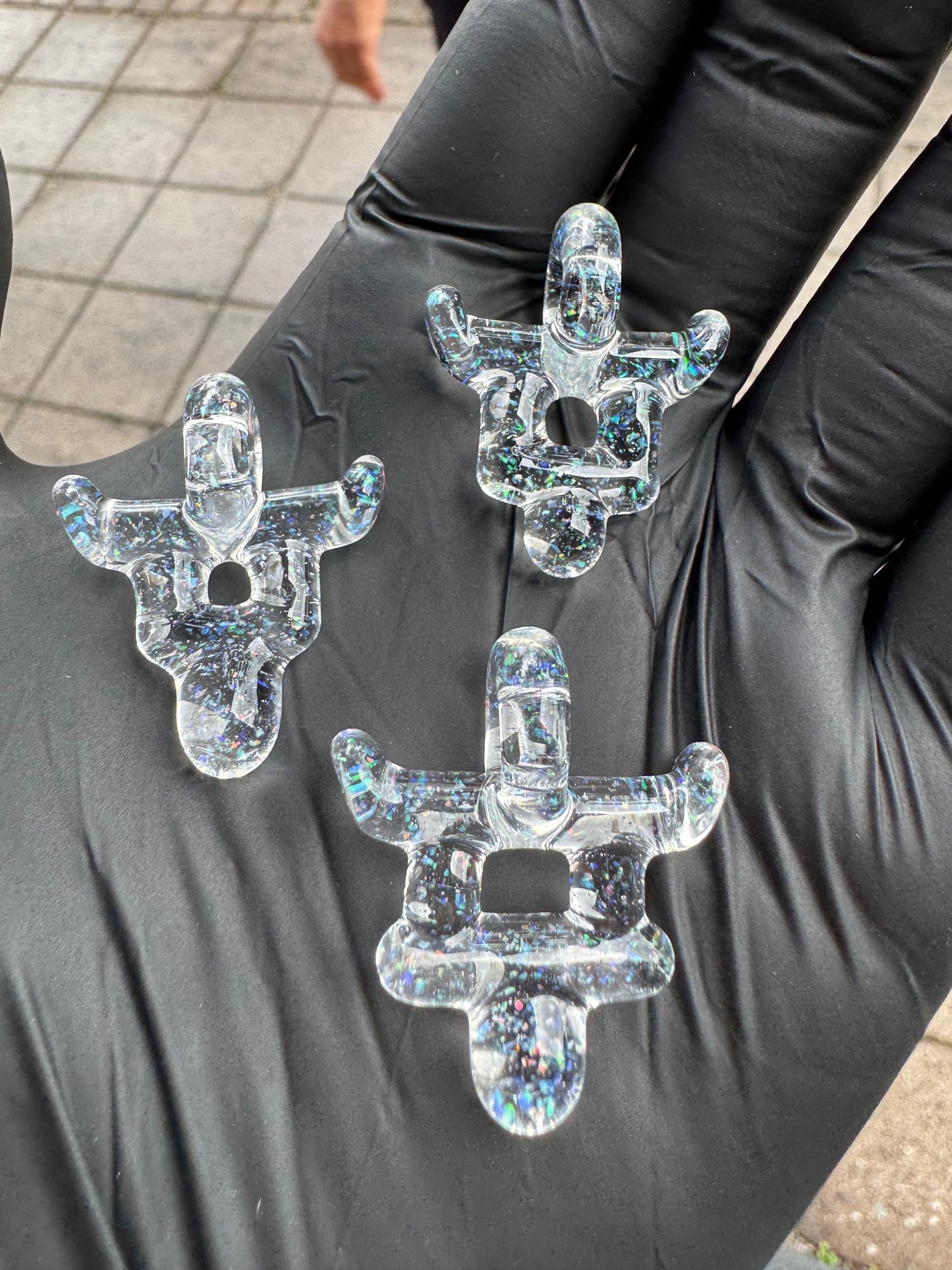 Torii Crushed Opal Pendant by @cerrato.glass image 0