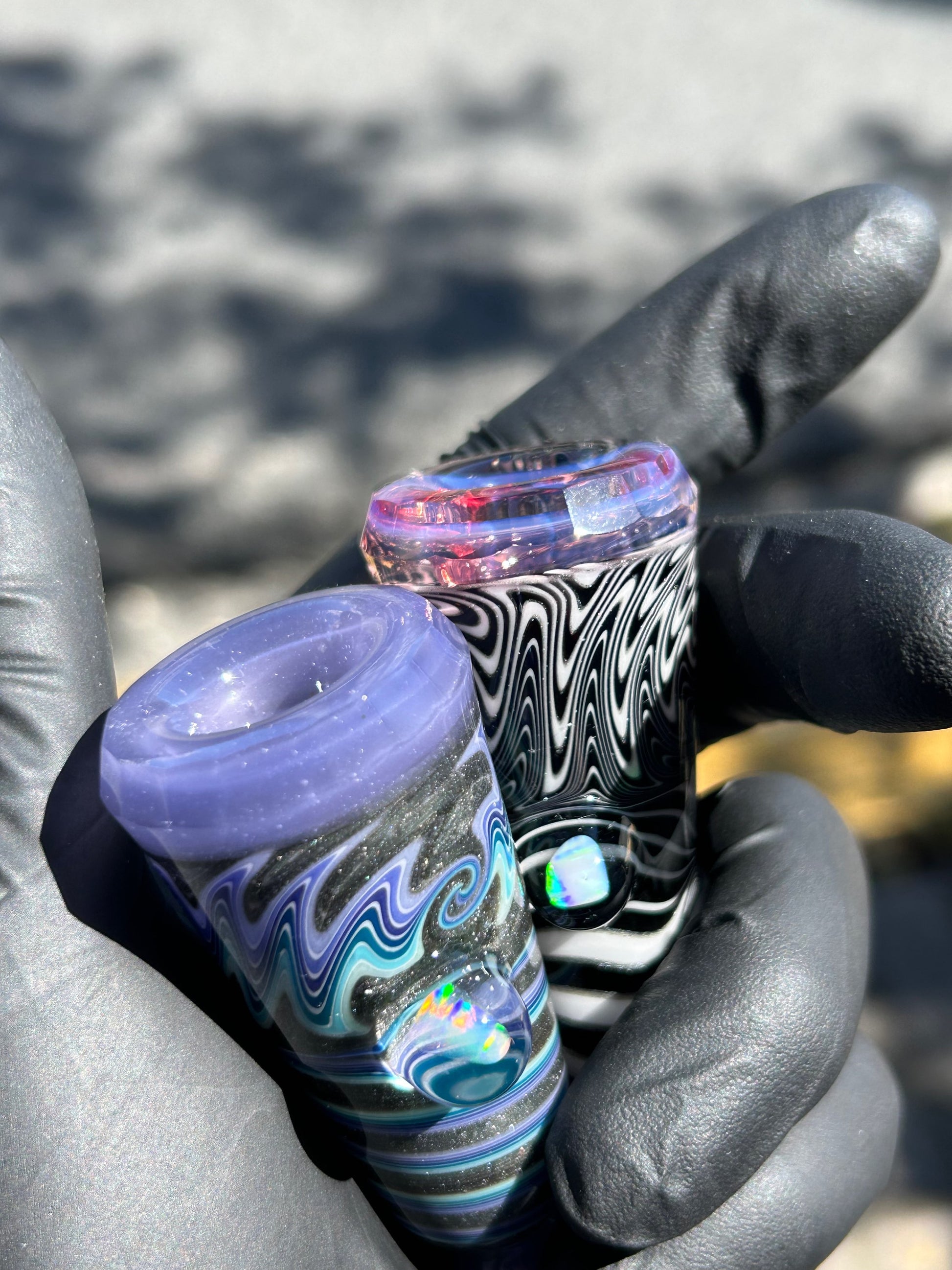 Faceted One Hitters by @DanLongdenGlass image 1