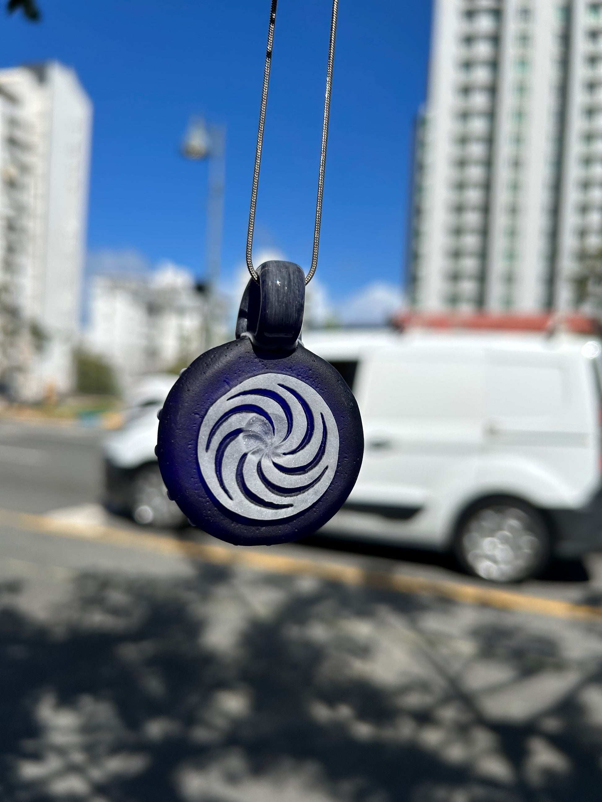 @DavePetersGlass HandCarved Pendant image 1