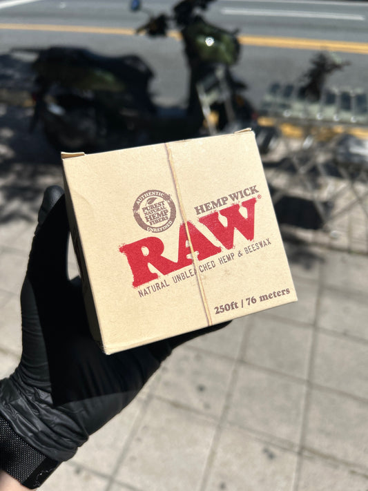 Raw Hemp Wick 250ft image 0