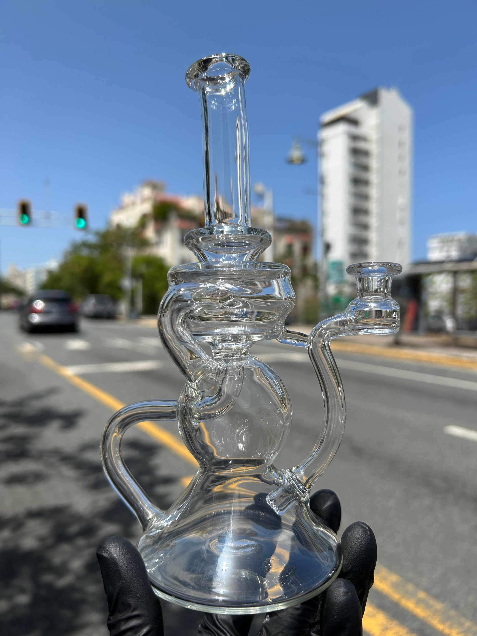 @Dallas.Glass Clear klein Recycler image 0