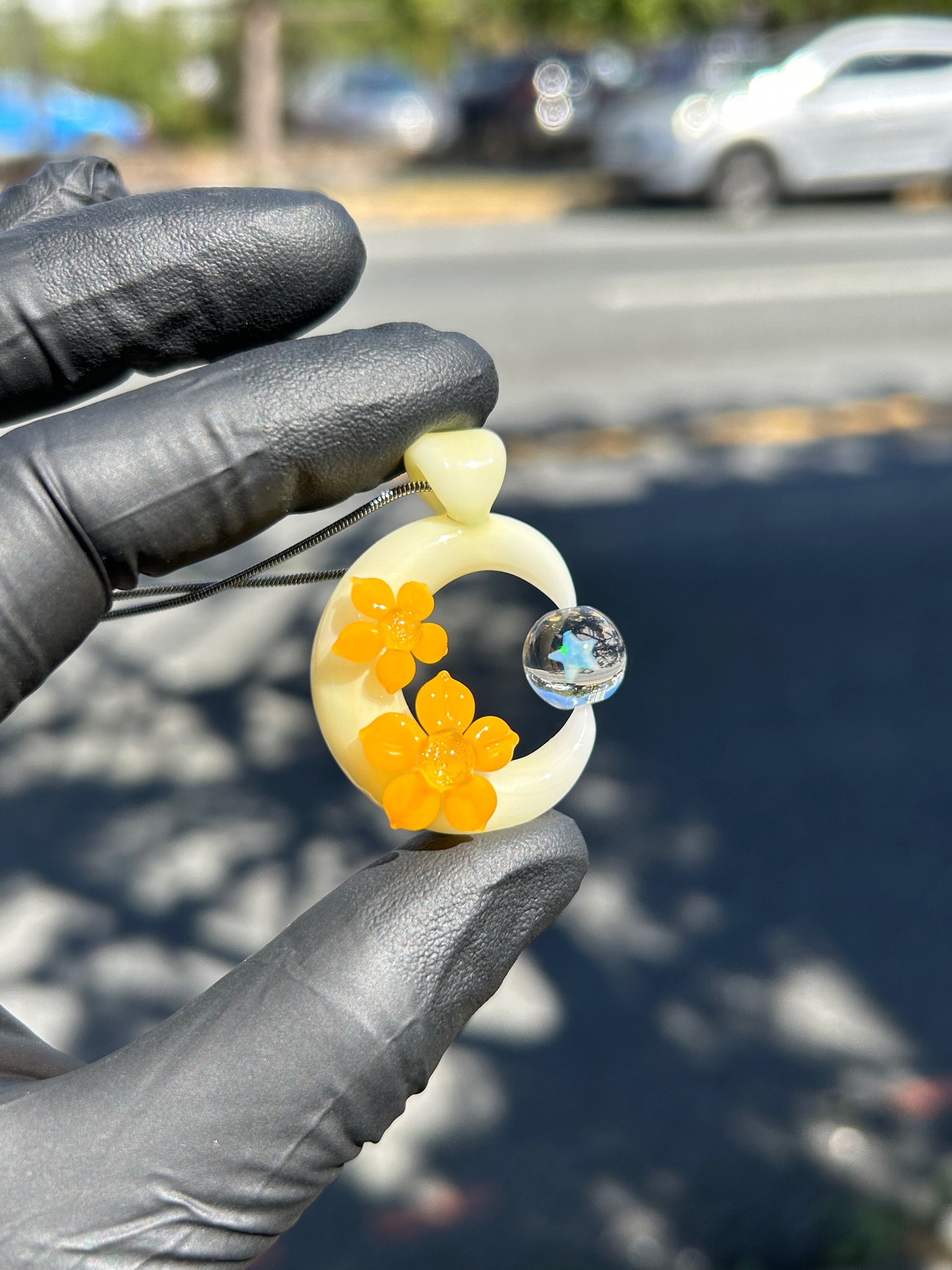 @marsglassworks Floral Moon image 0