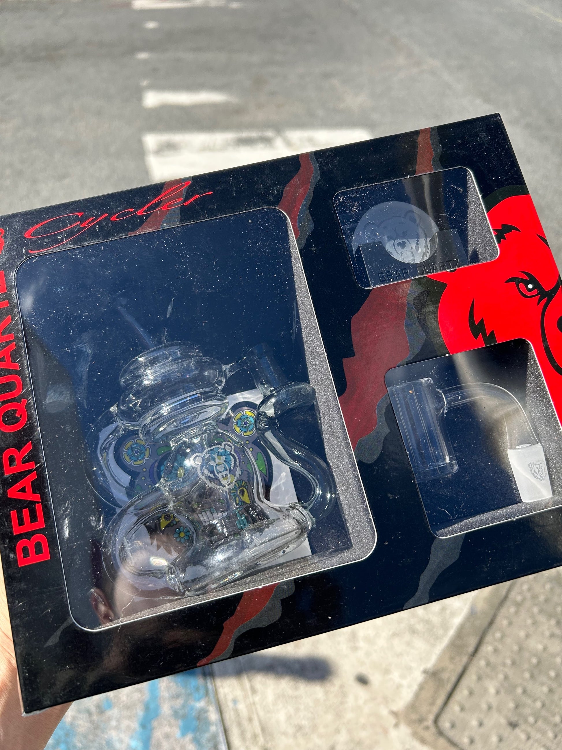 Bear Quartz Cycler Rig Set image 2