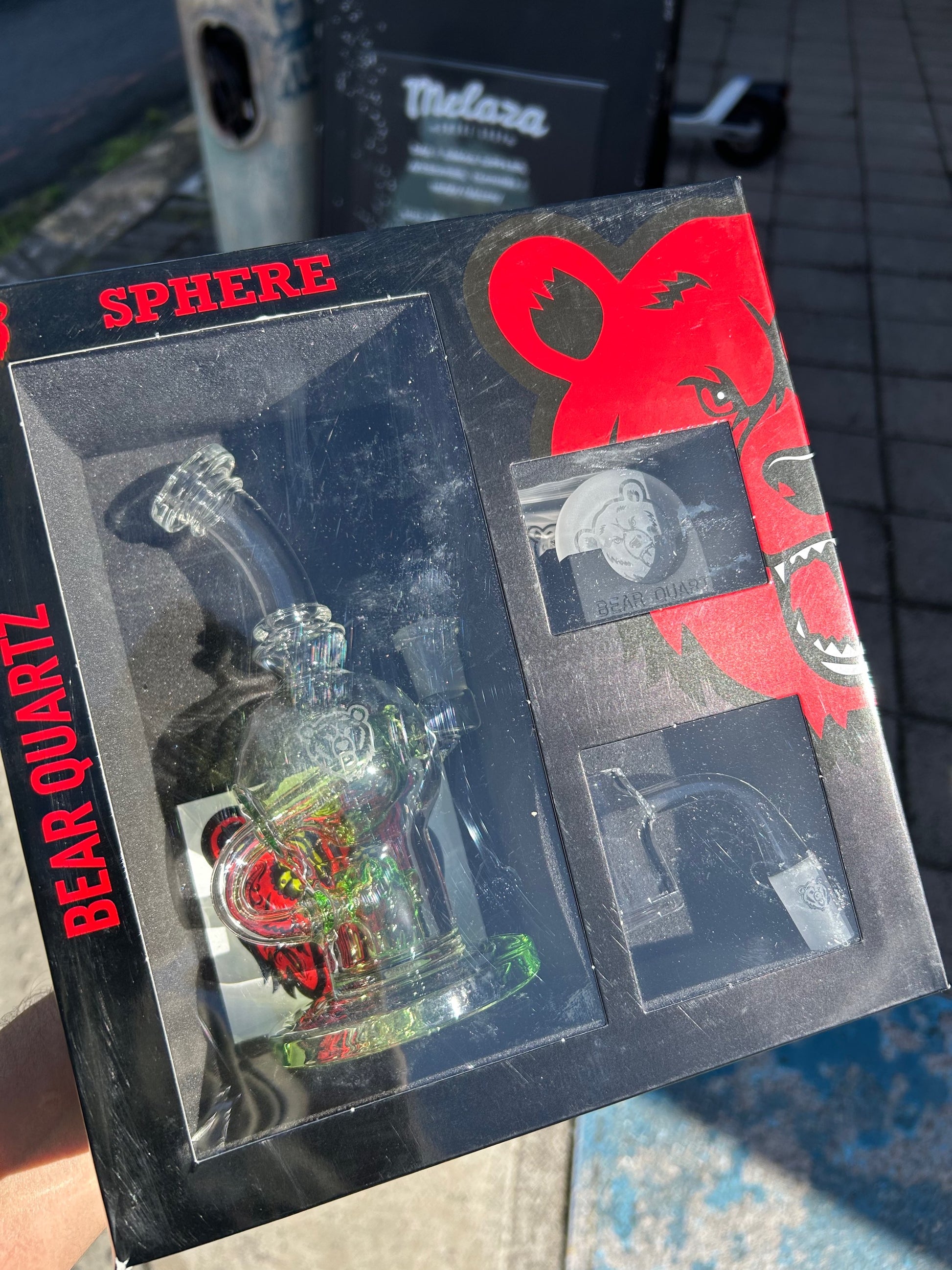 Bear Quartz Sphere Rig Set image 0
