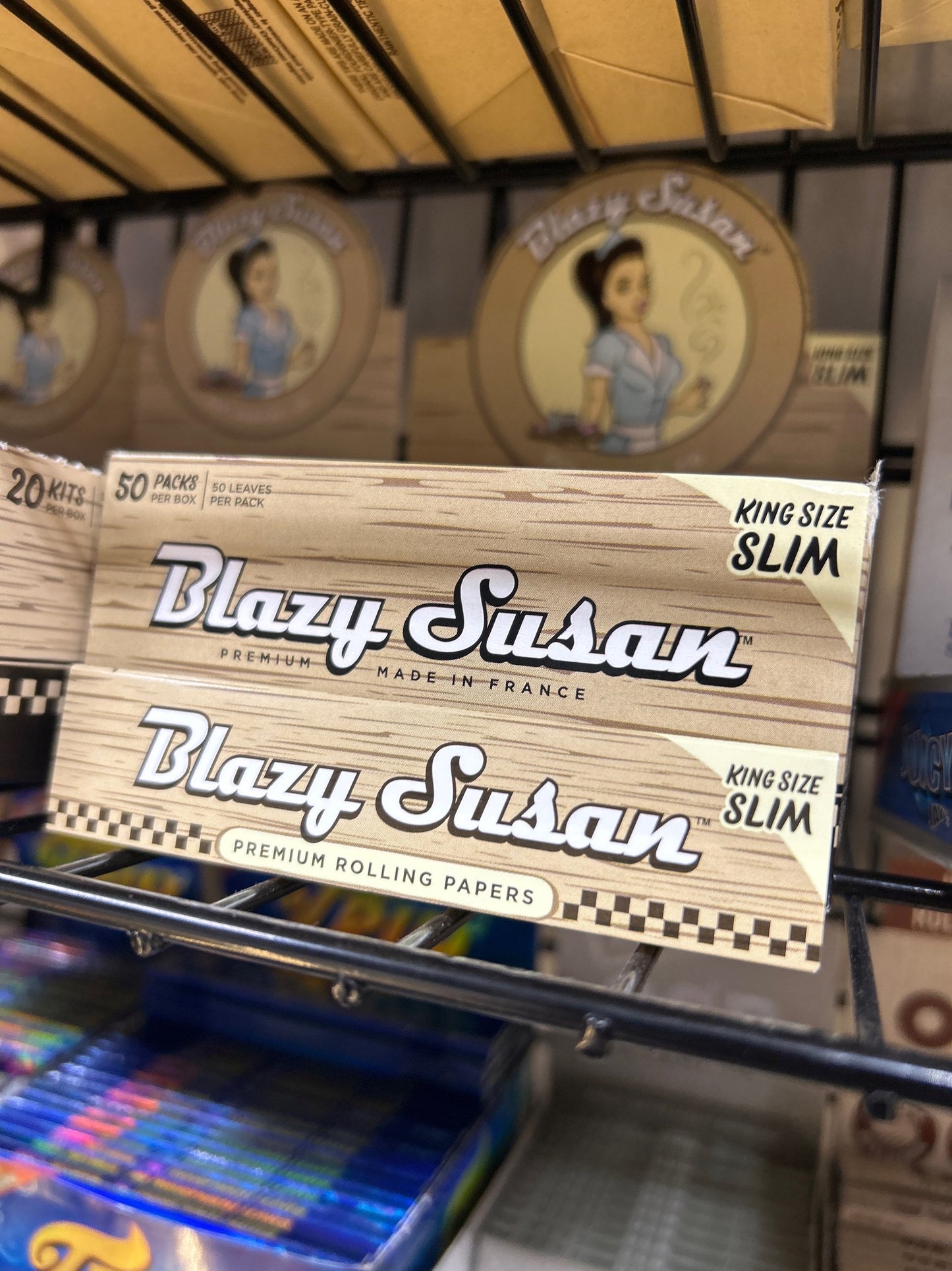 Blazy Susan King Size Slim Unbleached image 0