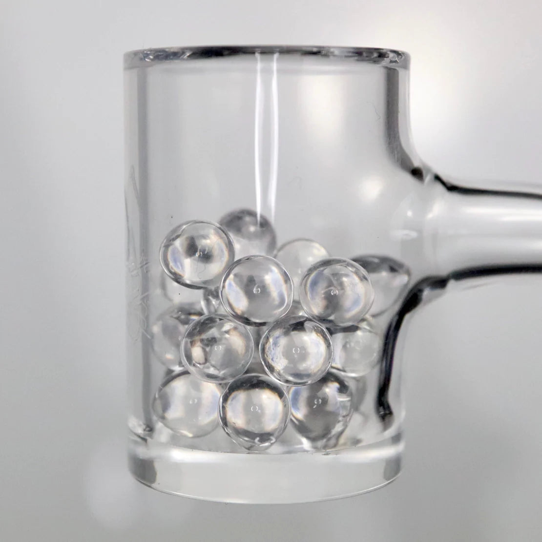 6mm Clear Sapphire Pearls 2pk image 0