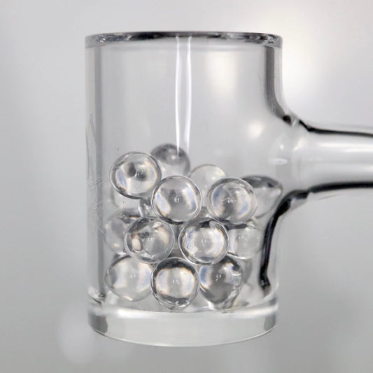6mm Clear Sapphire Pearls 2pk image 0