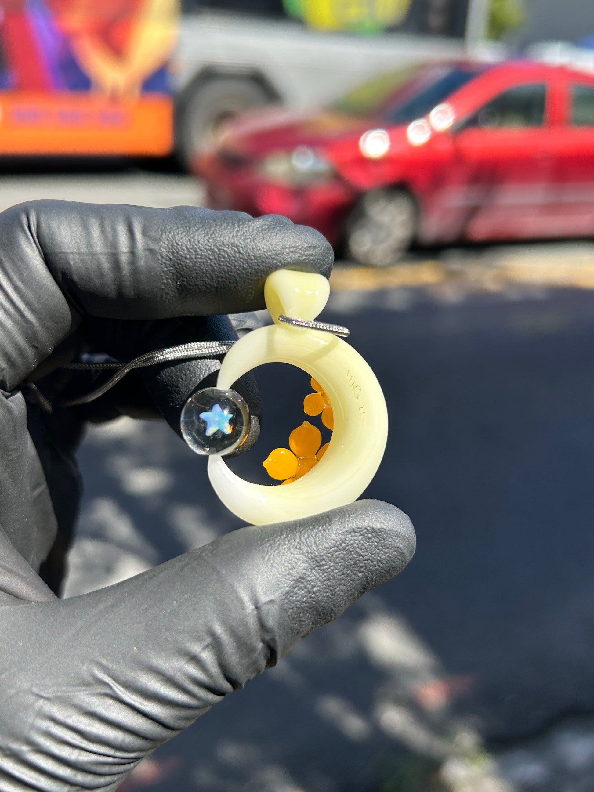 @marsglassworks Floral Moon image 1