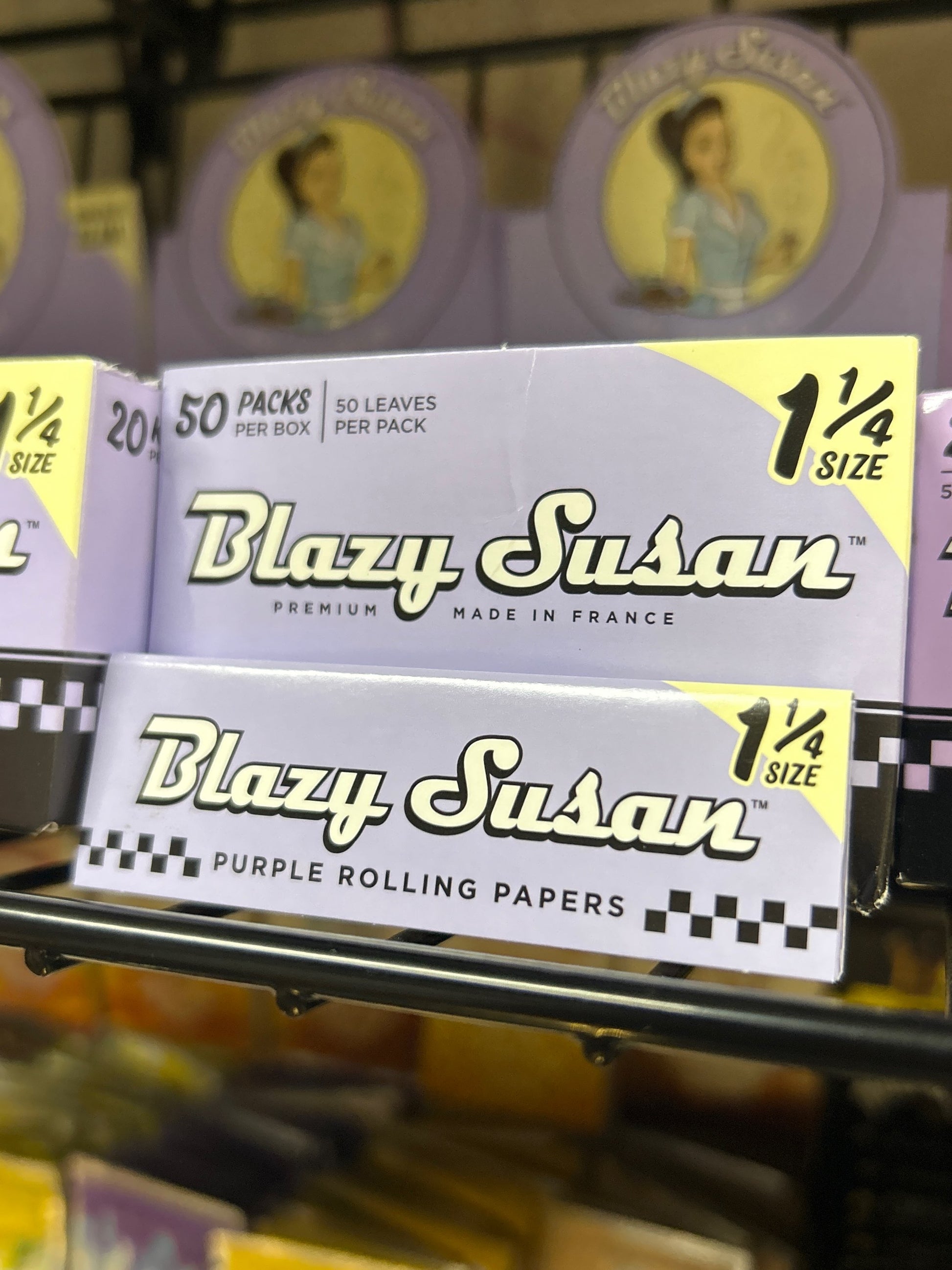 Blazy Susan Purple 1 1/4  image 0