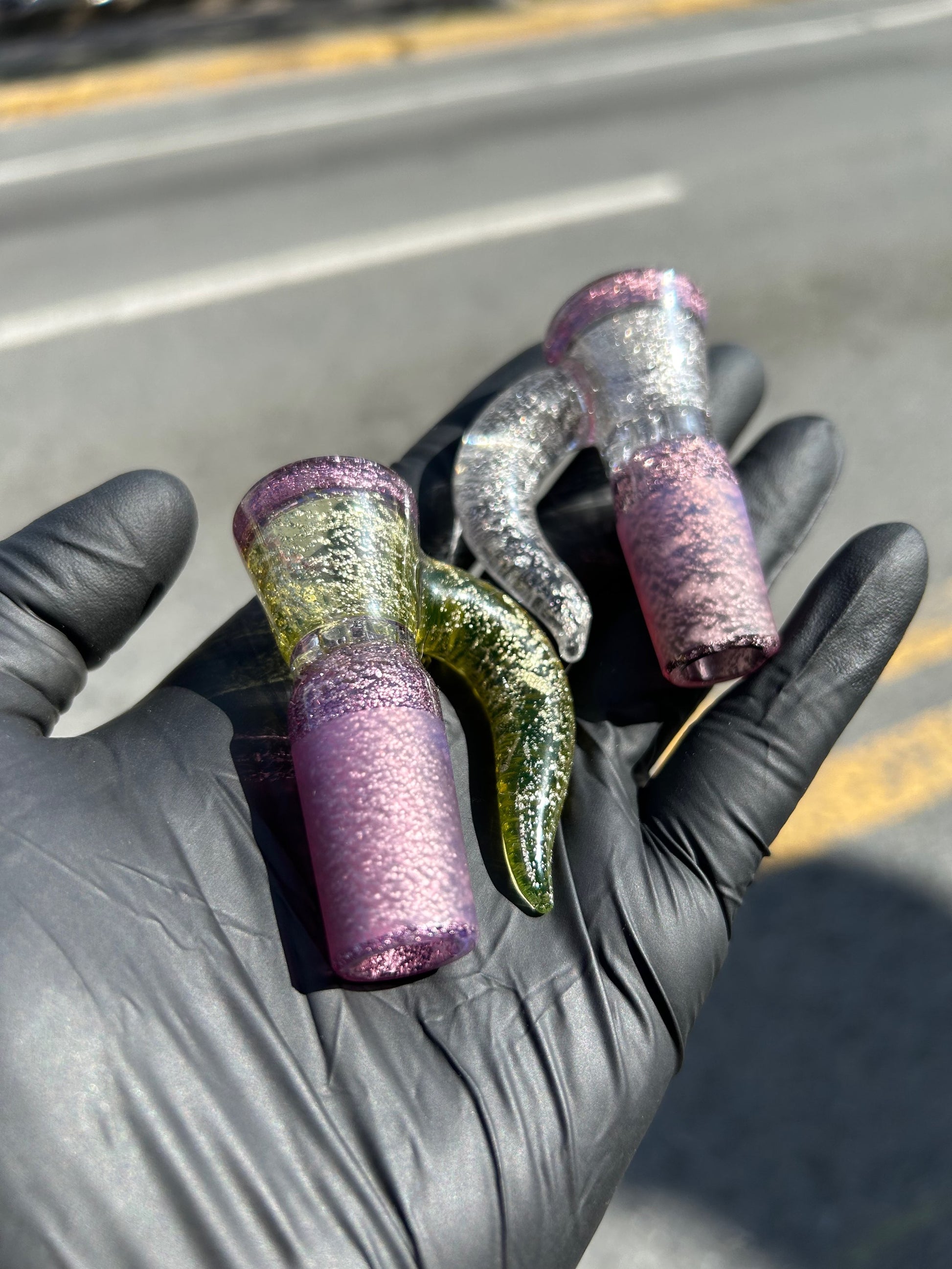 @MelitzArtGlass 24k Hollywood Tech Slide image 1