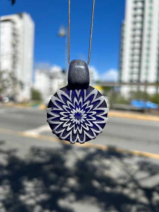 @DavePetersGlass HandCarved Pendant image 0