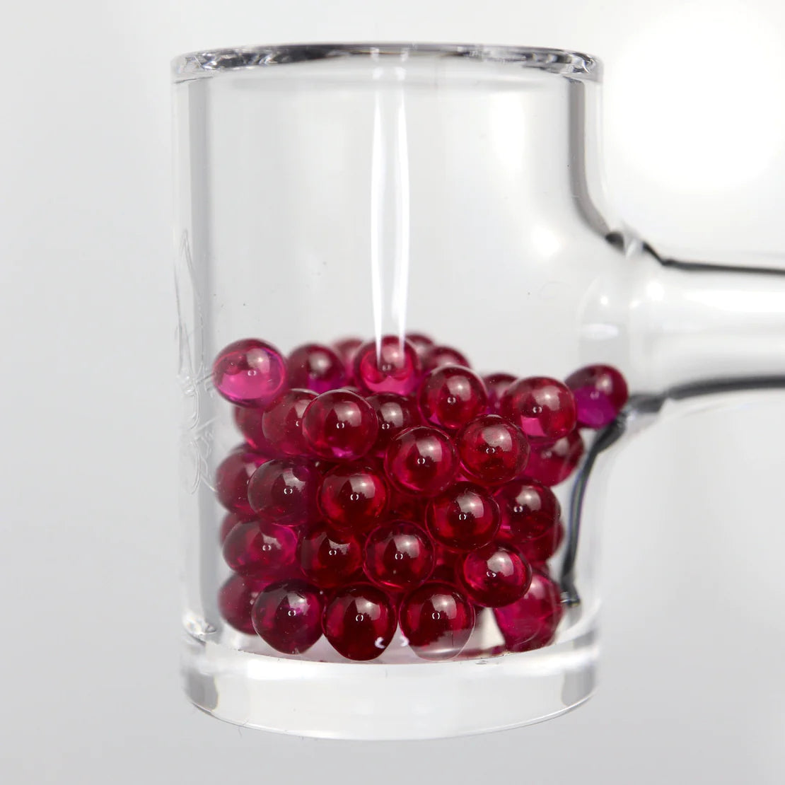 4mm Ruby Terp Pearls 5pk image 0