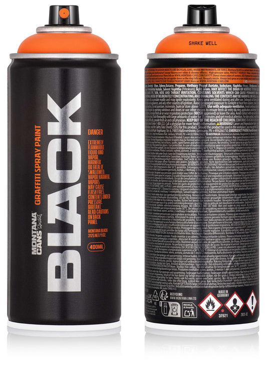 Montana Colors Black 400ml Spray