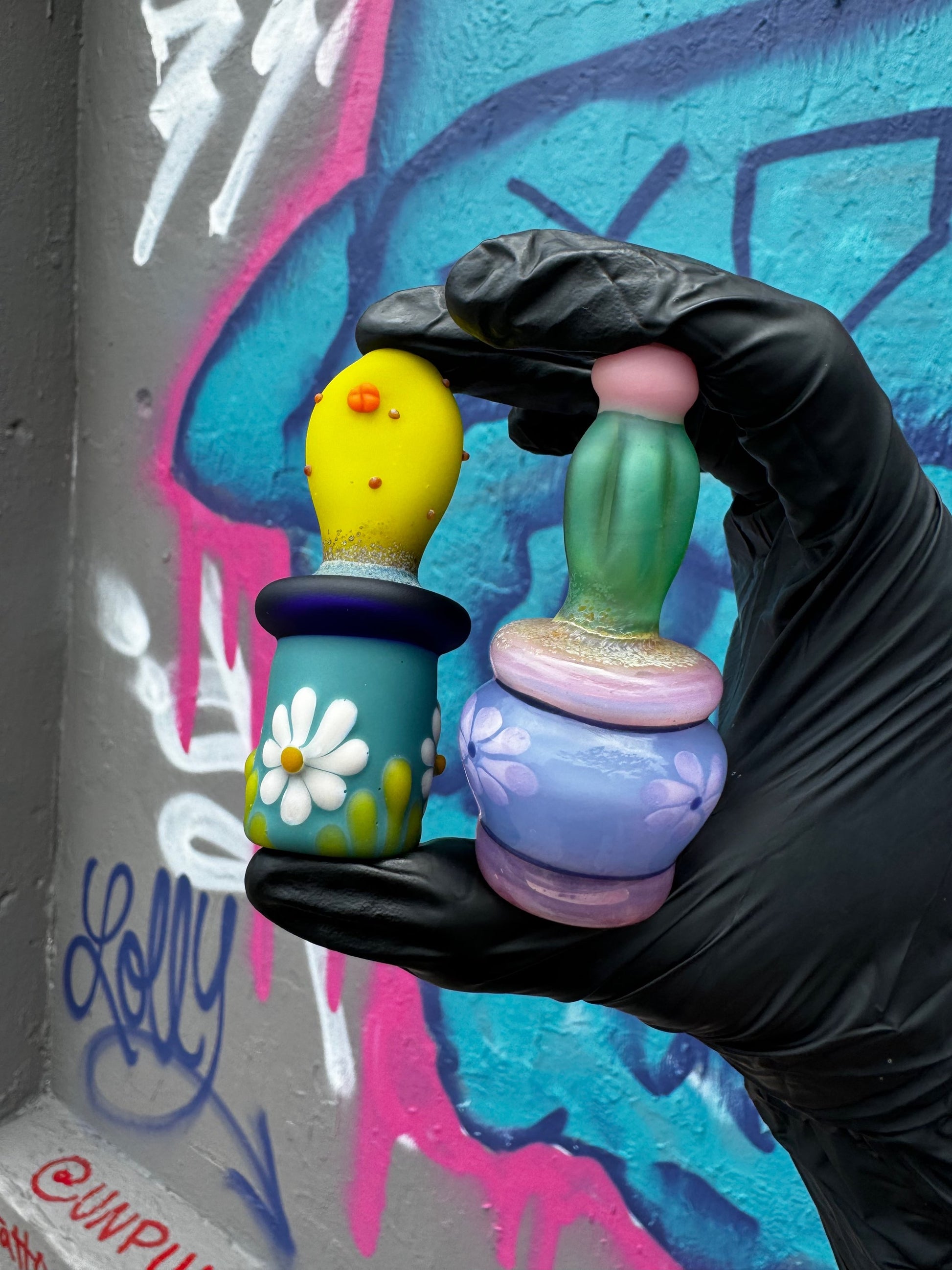 Sarita Glass Cactus One Hitter image 0