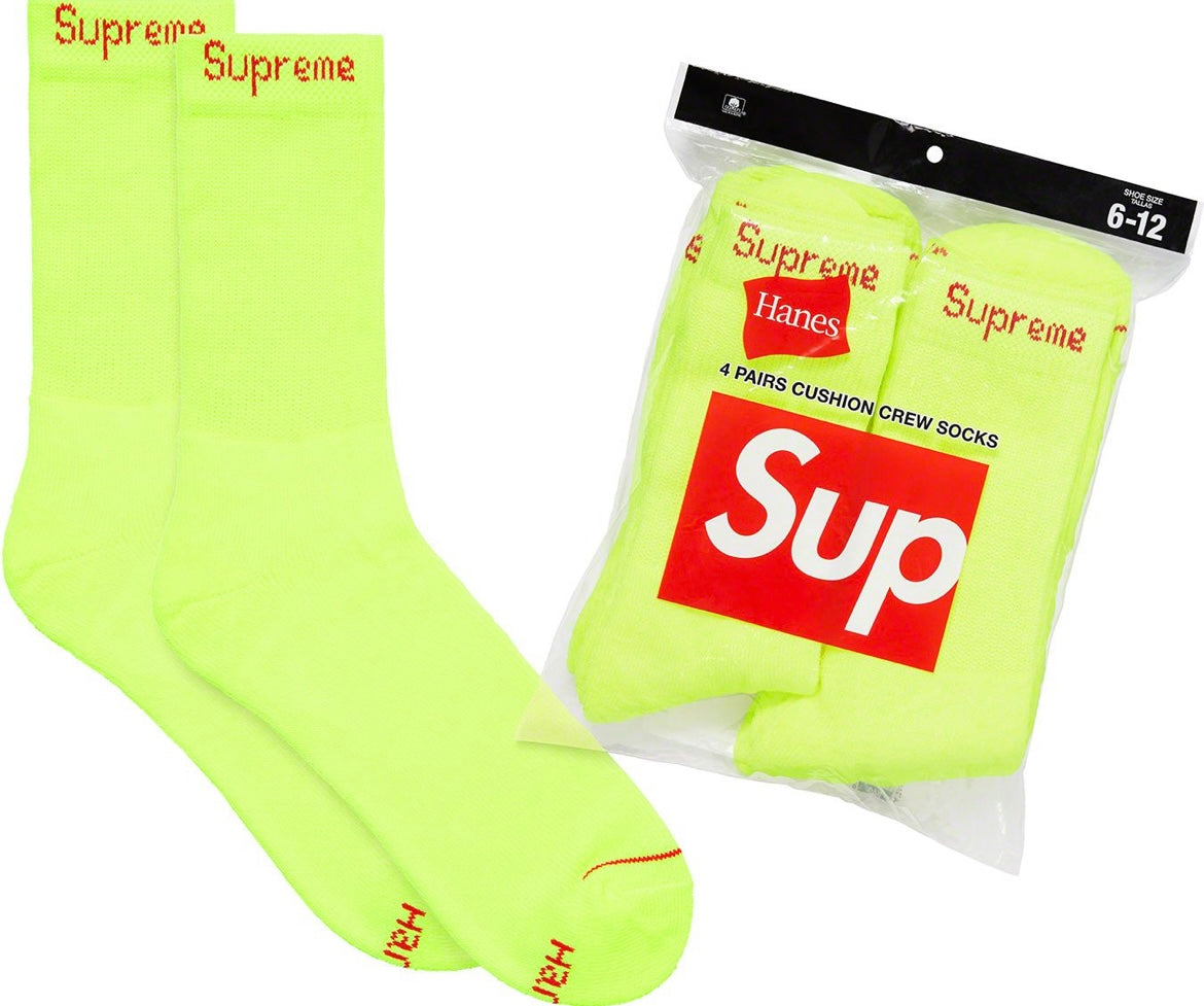 Supreme-Hanes Crew Socks image 0
