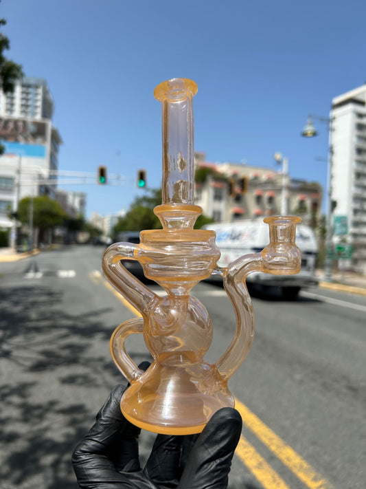 @Dallas.Glass Peach Klein Recycler image 0