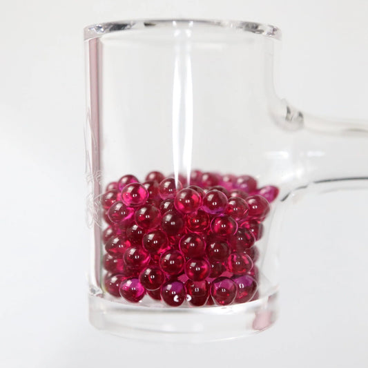 3mm Ruby Terp Pearls 10pk image 0