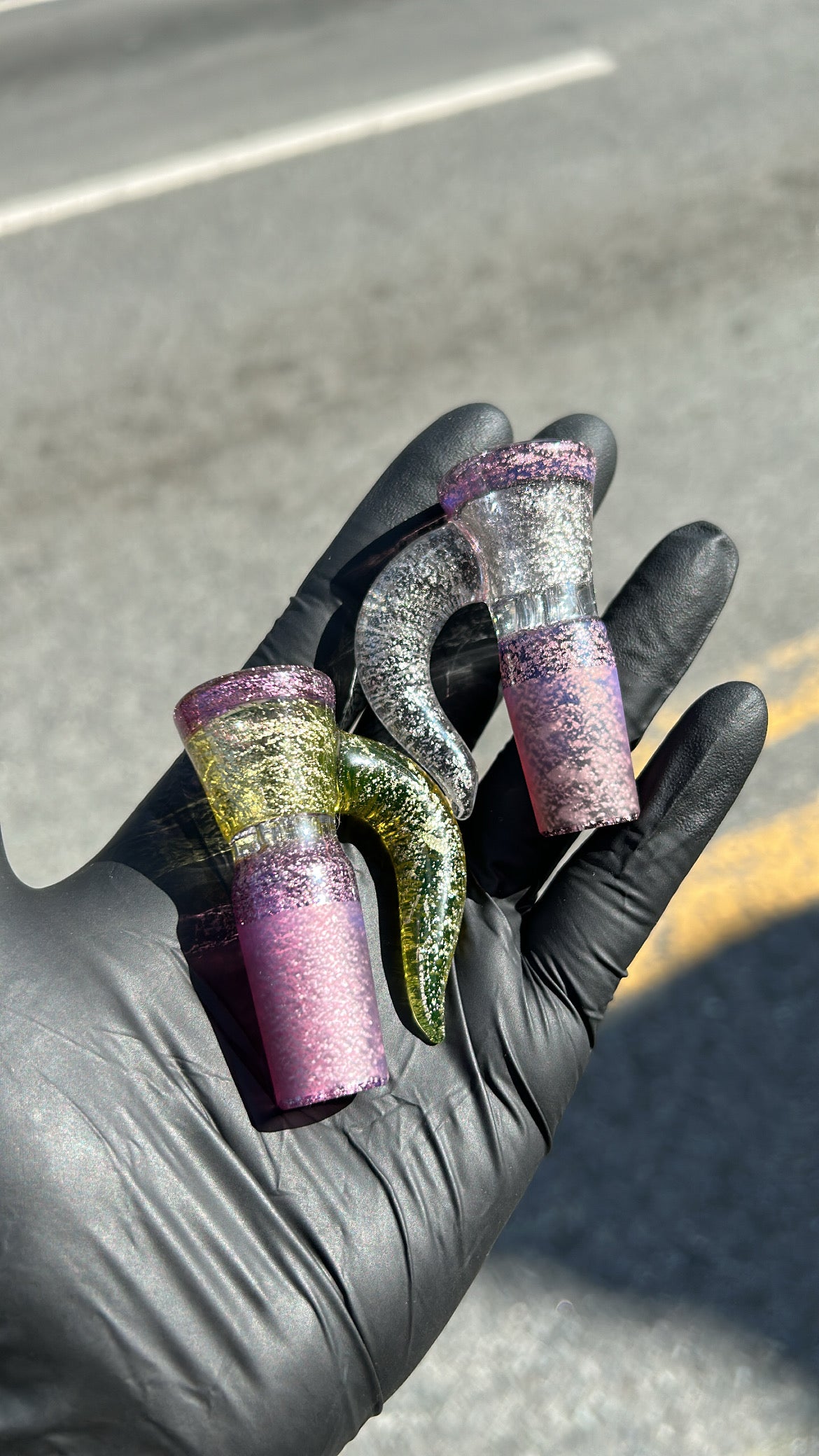 @MelitzArtGlass 24k Hollywood Tech Slide image 0