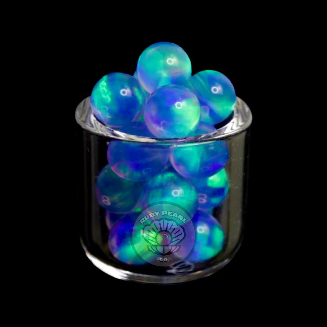 6mm Blue Opal Pearl image 0