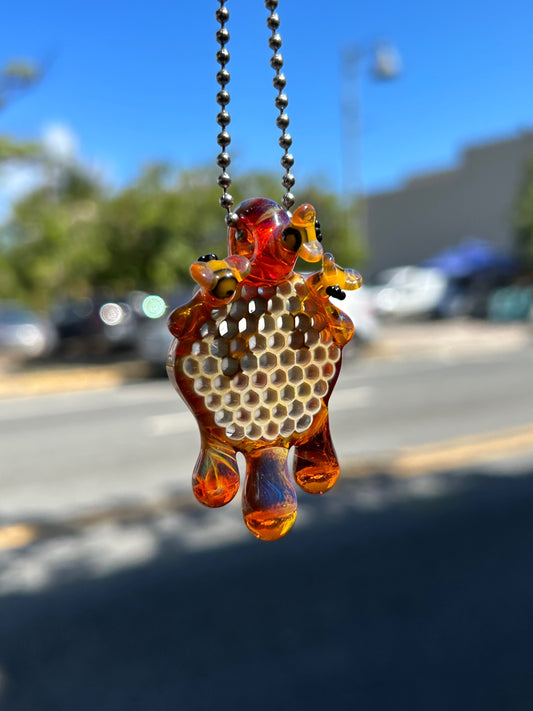 @JoepGlass Honey Hive Pendant image 0