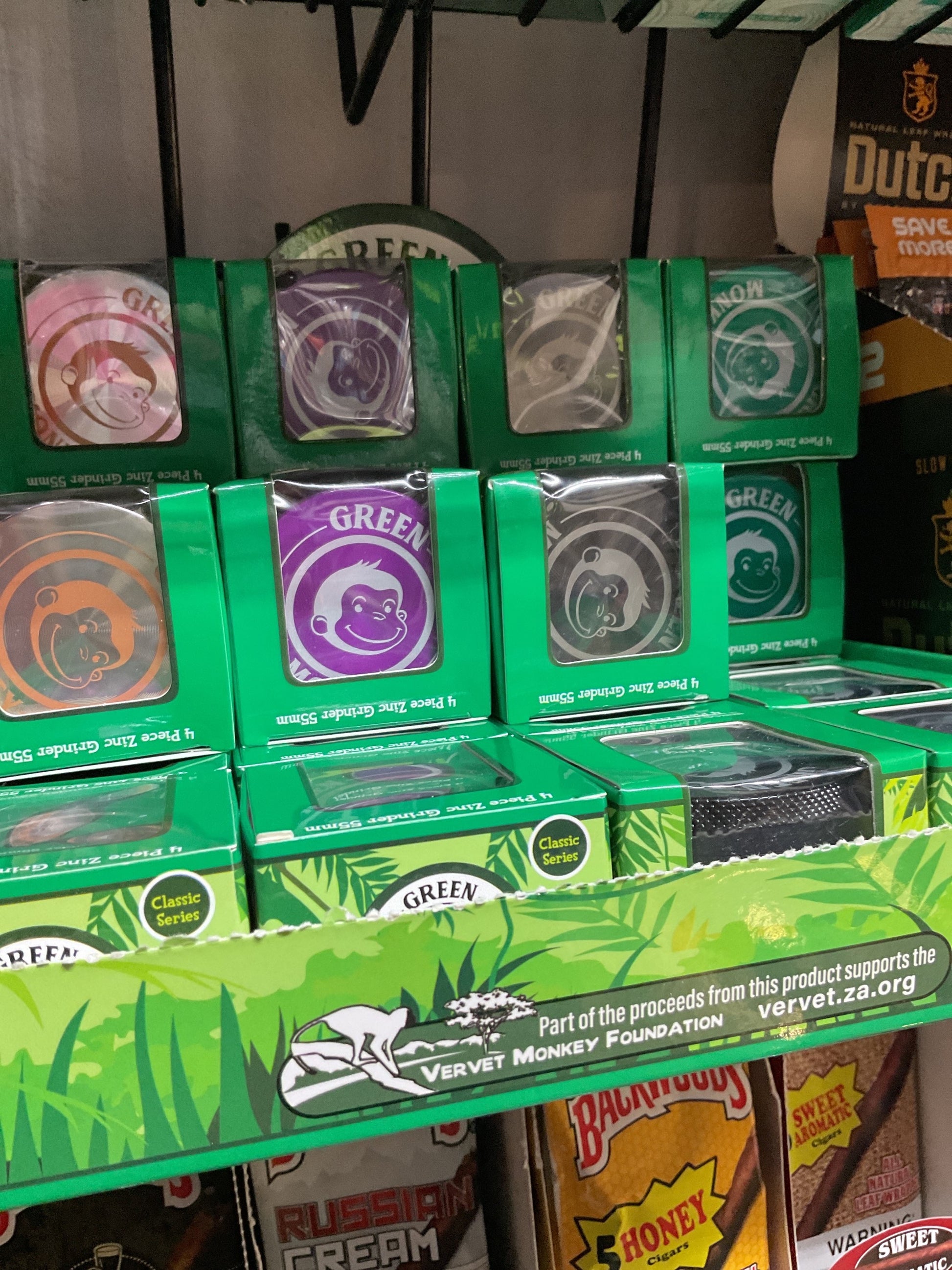 Green Monkey 55mm Grinder image 0